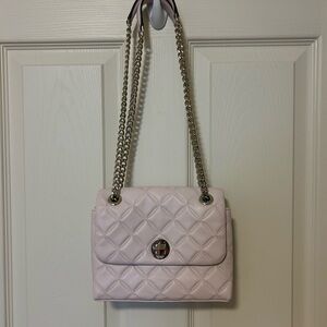 Kate Spade Light Pink Quilted Shoulder Bag